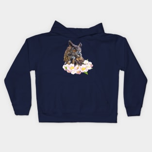 Royal Owl Kids Hoodie